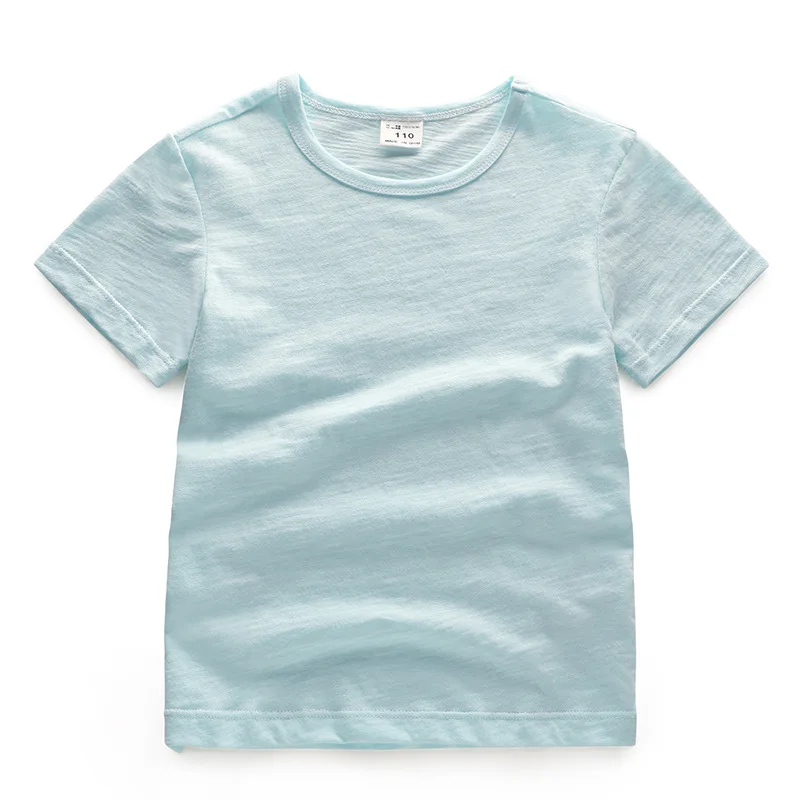 Boys T Shirt Girls Kids Children Cotton Tshirt Short Sleeves Summer Clothes Thin Solid Color Tops For Girls Tee TZ195
Boys T Shirt Girls Kids Children Cotton Tshirt Short Sleeves Summer Clothes Thin Solid Color Tops For Girls Tee TZ195