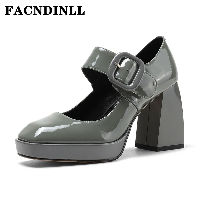 Genuine Leather Women Pumps Thick High Heels Platform Mary Janes Spring Summer Dress Party Office Lady Shoes Pumps Size 34-39
Genuine Leather Women Pumps Thick High Heels Platform Mary Janes Spring Summer Dress Party Office Lady Shoes Pumps Size 34-39