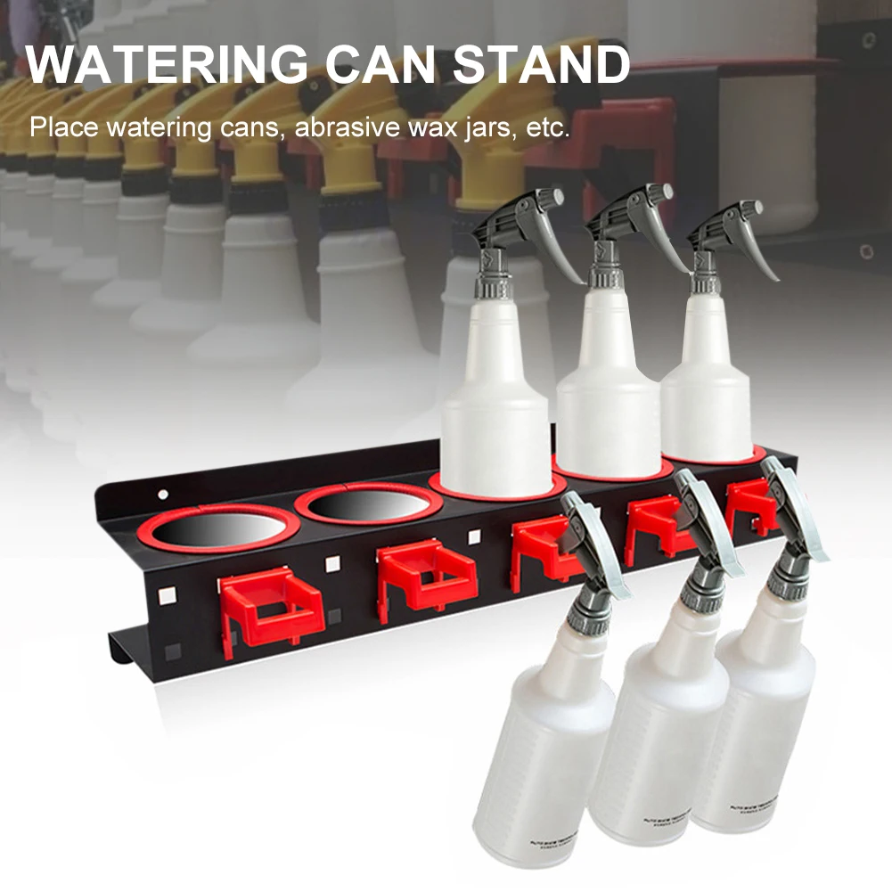 Quality Spray Bottle Storage Rack Abrasive Material Hanging Rail Car Beauty Shop Accessory Display Auto Cleaning Detailing Tools
Quality Spray Bottle Storage Rack Abrasive Material Hanging Rail Car Beauty Shop Accessory Display Auto Cleaning Detailing Tools
