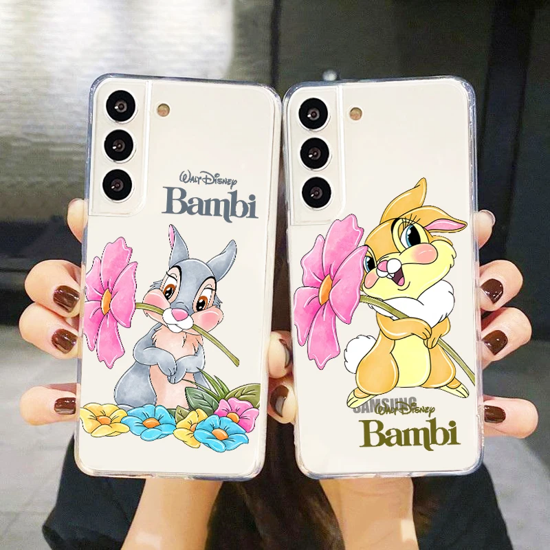 Bambi Thumper Cute For Samsung Galaxy S23 S22 S21 S20 Ultra Plus Pro S10 S9 S8 4G 5G Silicone Transparent Phone Case Coque Capa
Bambi Thumper Cute For Samsung Galaxy S23 S22 S21 S20 Ultra Plus Pro S10 S9 S8 4G 5G Silicone Transparent Phone Case Coque Capa
