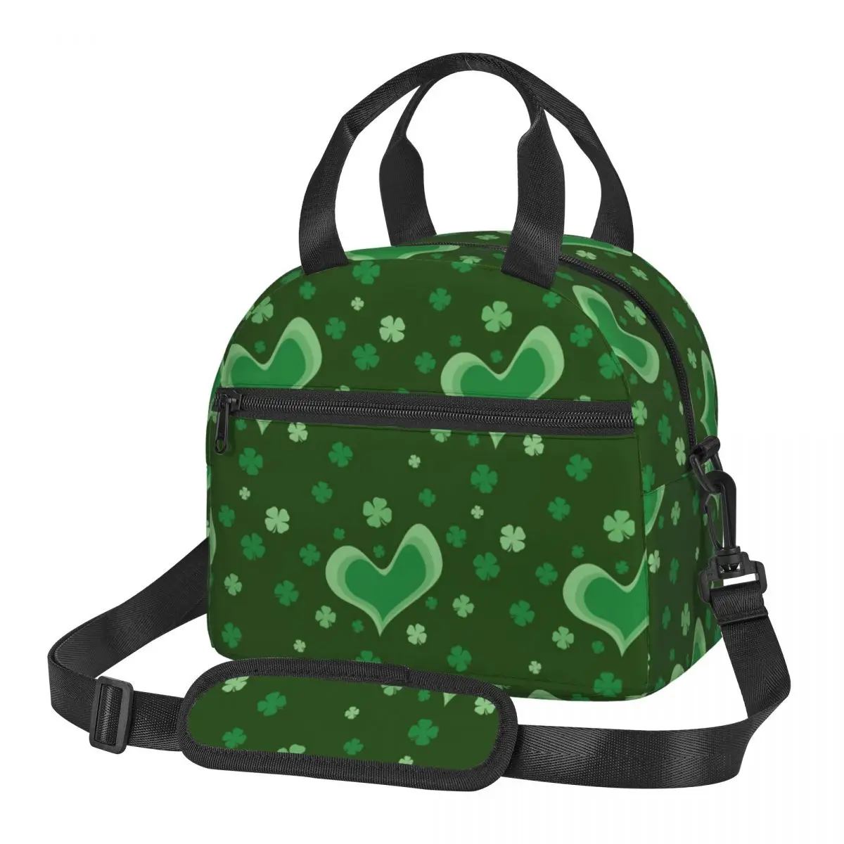 Green Hearts Print Lunch Bag St Patrick's Day Vintage Lunch Box Girls Picnic Portable Cooler Bag Design Thermal Tote Handbags
Green Hearts Print Lunch Bag St Patrick's Day Vintage Lunch Box Girls Picnic Portable Cooler Bag Design Thermal Tote Handbags