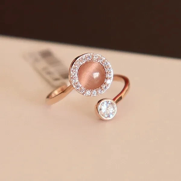 New Design Diamond Oval Pink Jewelry Open Adjustable Ring Elegant Charm Luxury Exquisite Silver Jewelry for Women
New Design Diamond Oval Pink Jewelry Open Adjustable Ring Elegant Charm Luxury Exquisite Silver Jewelry for Women
