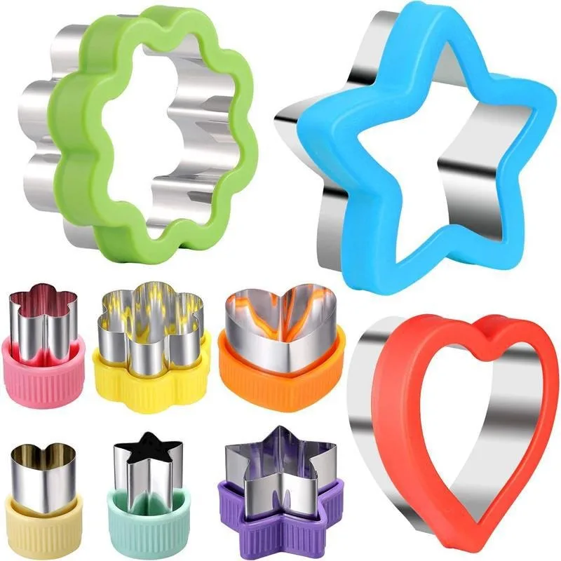 New 9PCS Stainless Steel Sandwich Mold Pattern Biscuit Cutting Mold Cartoon Fruit Flower Cutter Baking Tool
New 9PCS Stainless Steel Sandwich Mold Pattern Biscuit Cutting Mold Cartoon Fruit Flower Cutter Baking Tool