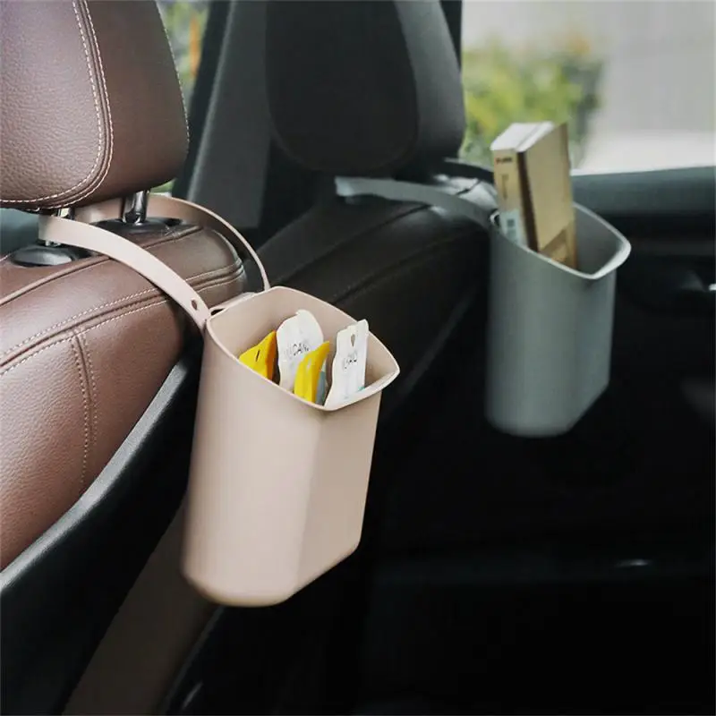 Plastic Universal Car Trash Can Durable Car Trash Bin Practical Detachable Storage Bucket Car Storage Box
Plastic Universal Car Trash Can Durable Car Trash Bin Practical Detachable Storage Bucket Car Storage Box