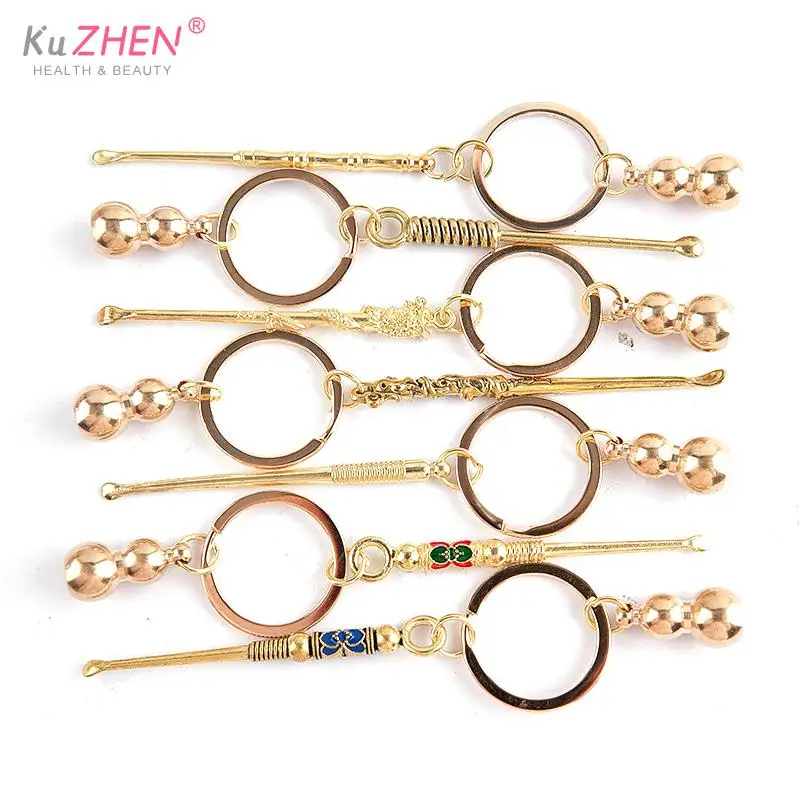 Ear Spoon Ear Pick Ear Wax Remover Curette Cleaner Keychain Pendant Retro Brass Dragon Portable Ear Clean Tool limpieza de oídos
Ear Spoon Ear Pick Ear Wax Remover Curette Cleaner Keychain Pendant Retro Brass Dragon Portable Ear Clean Tool limpieza de oídos