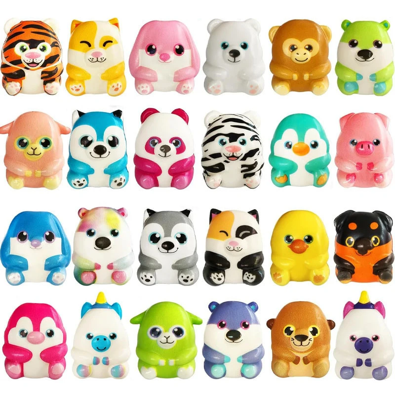 6 шт. Каваи мягкие игрушки для снятия стресса 
6 шт. Каваи мягкие игрушки для снятия стресса