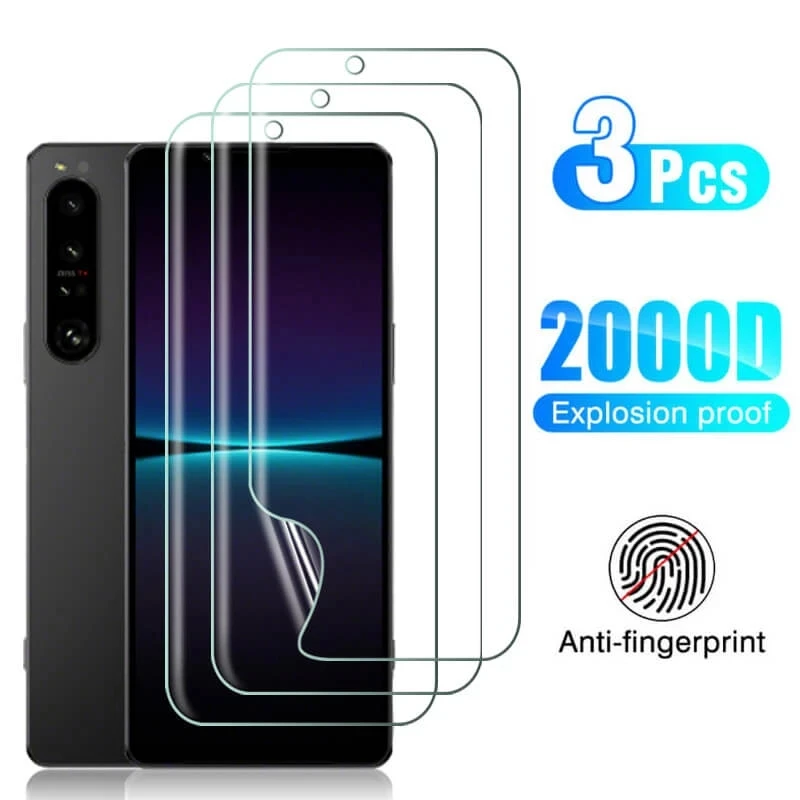 3PCS For Sony Xperia 1 IV Hydrogel Film Full Cover Screen Protector For Xperia 5IV 1IV 10IV 5G Soft Film Not Tempered Glass
3PCS For Sony Xperia 1 IV Hydrogel Film Full Cover Screen Protector For Xperia 5IV 1IV 10IV 5G Soft Film Not Tempered Glass