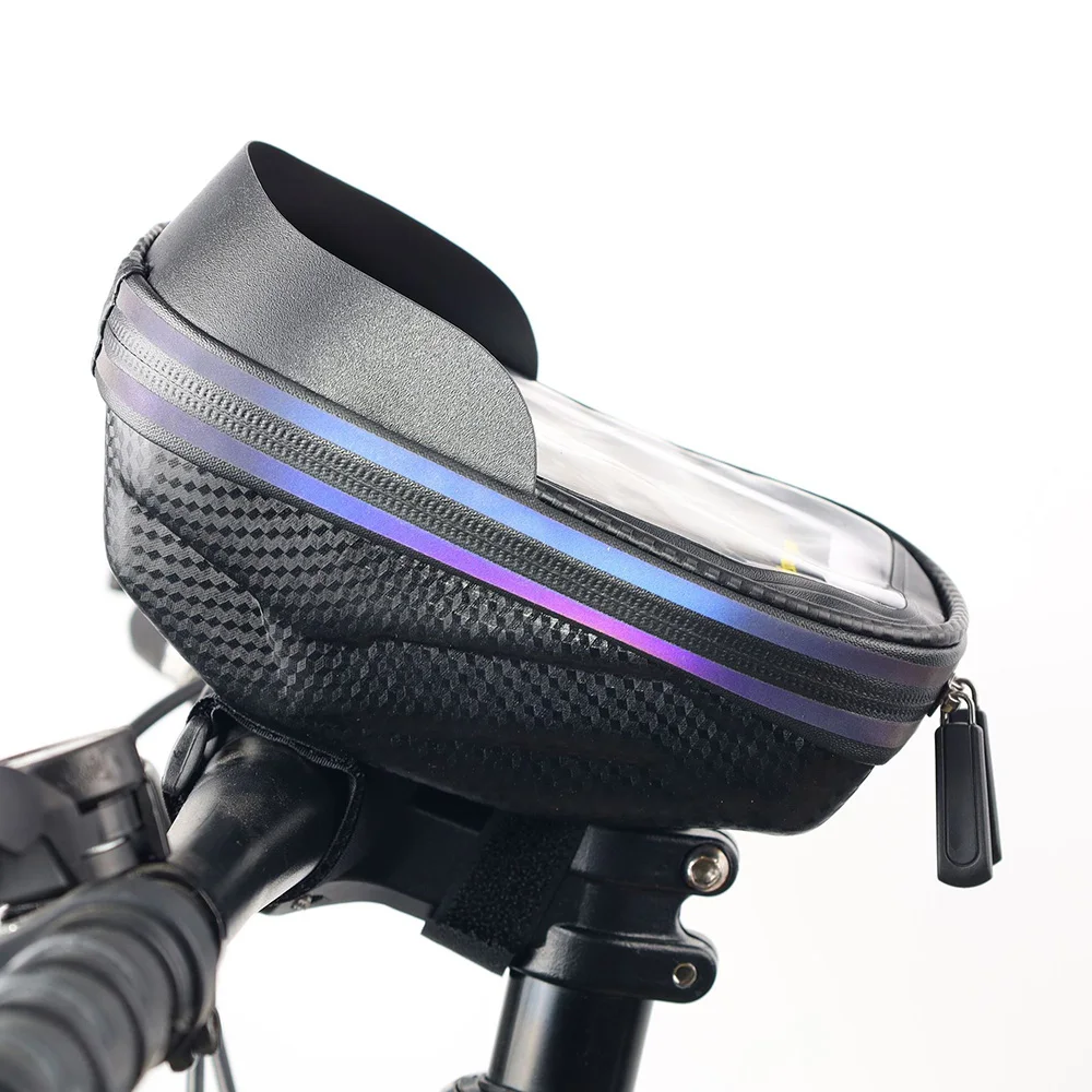Unisex Bicycle Bag Handlebar EVA Hard Shell Head Bag Touch Screen Anti-splash Mobile Phone Bags Mountain Bike Riding Accessories
Unisex Bicycle Bag Handlebar EVA Hard Shell Head Bag Touch Screen Anti-splash Mobile Phone Bags Mountain Bike Riding Accessories