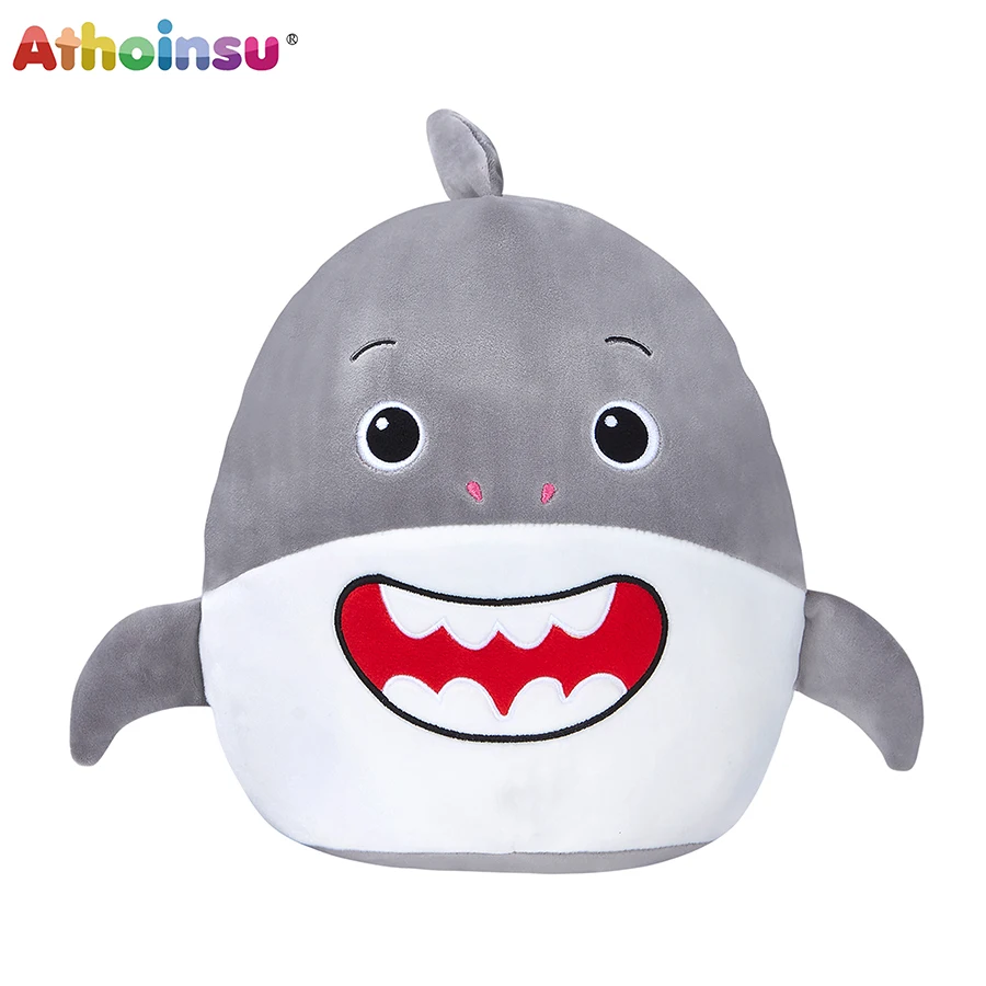 Athoinsu 13 inch Shark Plush Toy Throw Pillow Round Pillow Cotton Filled Soft Safe Animals Toy Children Birthday Gift Home Decor
Athoinsu 13 inch Shark Plush Toy Throw Pillow Round Pillow Cotton Filled Soft Safe Animals Toy Children Birthday Gift Home Decor