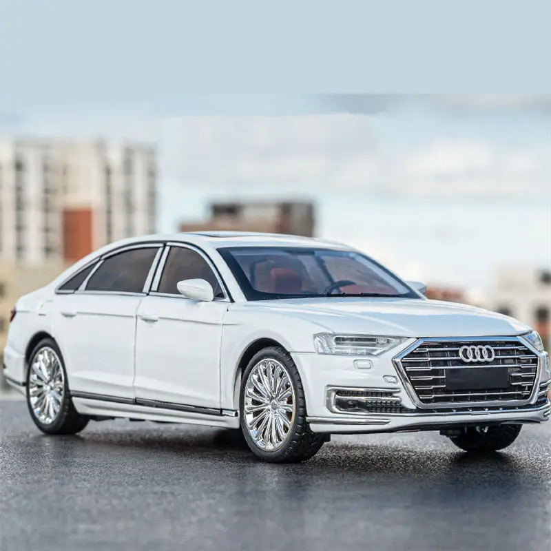 1:24 AUDI A8 Alloy Car Model Diecasts Metal Vehicles Car Model Simulation Sound and Light Collection Boys Toy Gift
1:24 AUDI A8 Alloy Car Model Diecasts Metal Vehicles Car Model Simulation Sound and Light Collection Boys Toy Gift