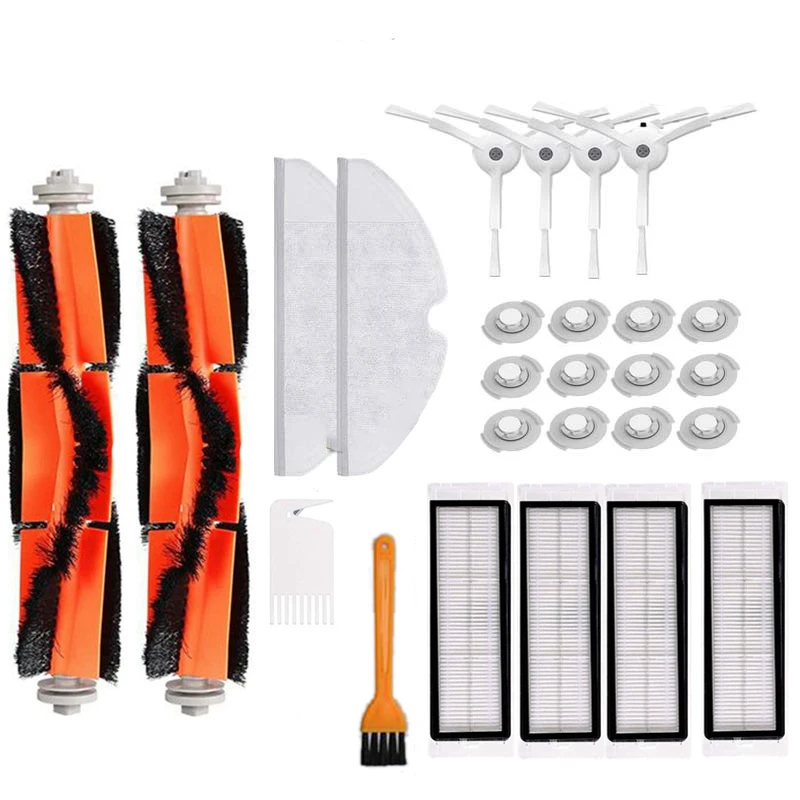 2X Main Brush+Side Brush + HEPA Filter Suitable For Xiaomi Vacuum 2 Roborock S50 Xiaomi Roborock Mi Robot Parts Filters
2X Main Brush+Side Brush + HEPA Filter Suitable For Xiaomi Vacuum 2 Roborock S50 Xiaomi Roborock Mi Robot Parts Filters