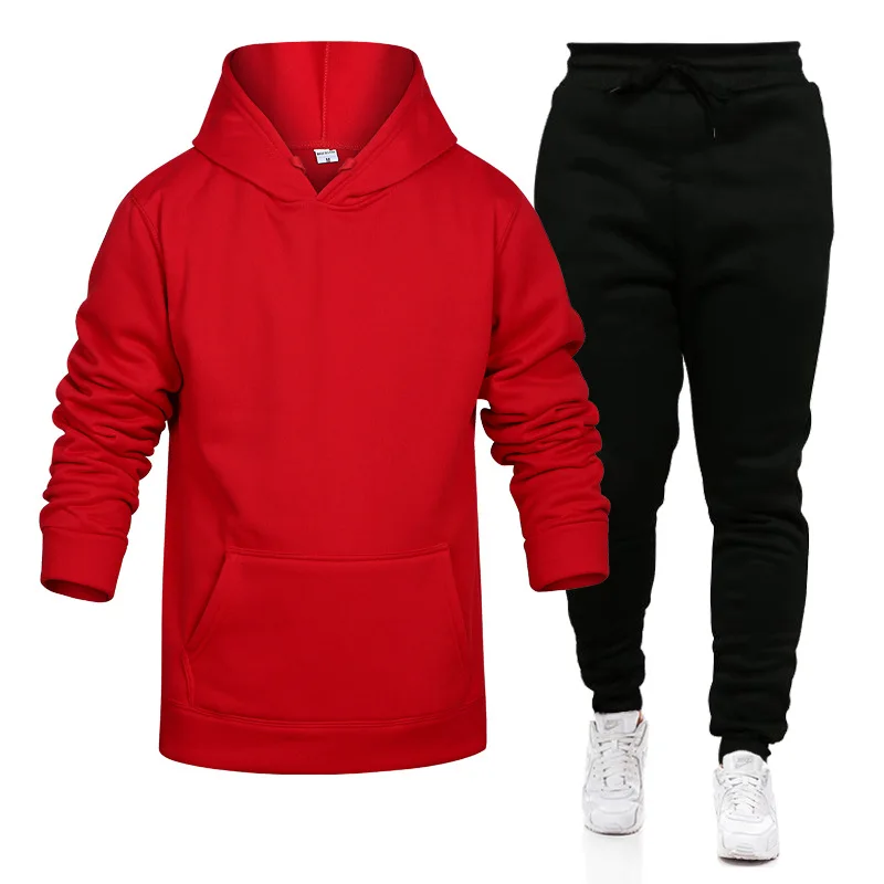 Spring and autumn 80% cotton solid color fashion trend hooded fleece sports casual men's suits outdoor jogging sportswear S-3XL
Spring and autumn 80% cotton solid color fashion trend hooded fleece sports casual men's suits outdoor jogging sportswear S-3XL