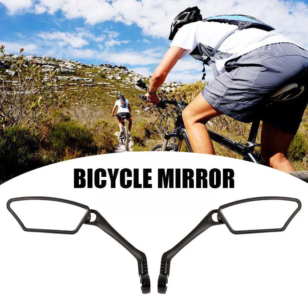 Bicycle Handlebar Rear View Mirror 360 Rotate Wide Range Adjustable Sight Reflector Rearview Mirror Handlebar Right Left Ba F2t5 
Bicycle Handlebar Rear View Mirror 360 Rotate Wide Range Adjustable Sight Reflector Rearview Mirror Handlebar Right Left Ba F2t5
