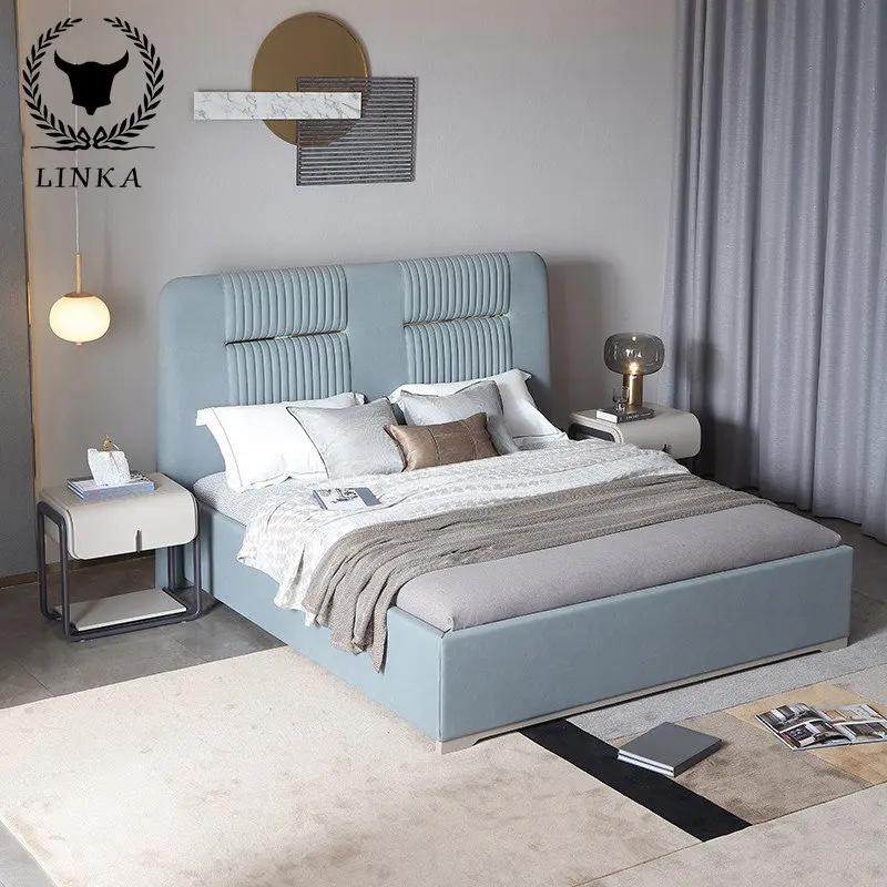 Женская роскошная кровать из массива дерева, простая большая кровать 1,8 метра, свадебная кровать, современная кожаная художественная кровать, дизайнерская мебель C5 
Женская роскошная кровать из массива дерева, простая большая кровать 1,8 метра, свадебная кровать, современная кожаная художественная кровать, дизайнерская мебель C5