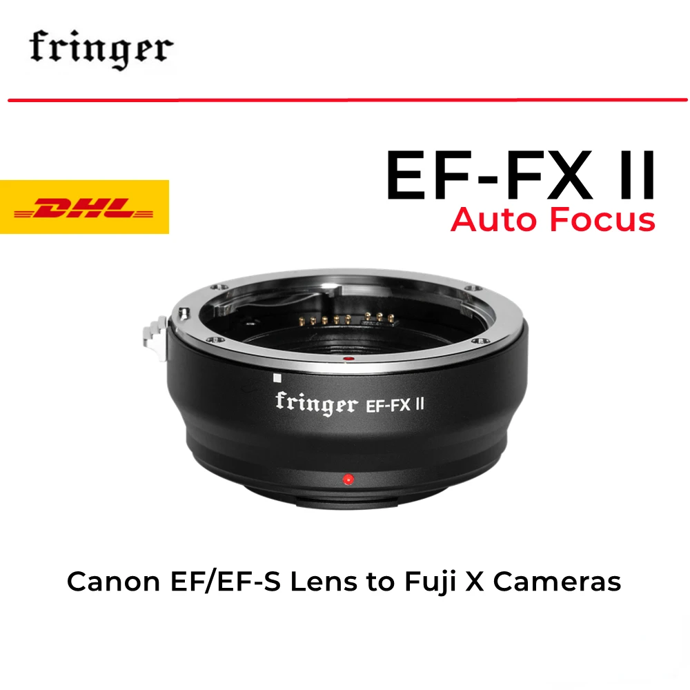 Переходное кольцо Fringer EF-FX II с автофокусом для Canon EF/EF-S Lens для Fuji X-Mount Cameras
Переходное кольцо Fringer EF-FX II с автофокусом для Canon EF/EF-S Lens для Fuji X-Mount Cameras