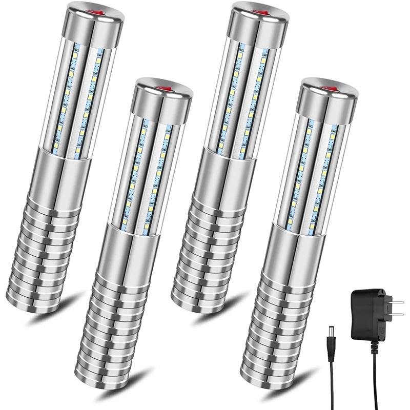 4 Pcs LED Strobe Reusable LED Light Rechargeable Champagne LED Bottle Service And Charger,US Plug
4 Pcs LED Strobe Reusable LED Light Rechargeable Champagne LED Bottle Service And Charger,US Plug