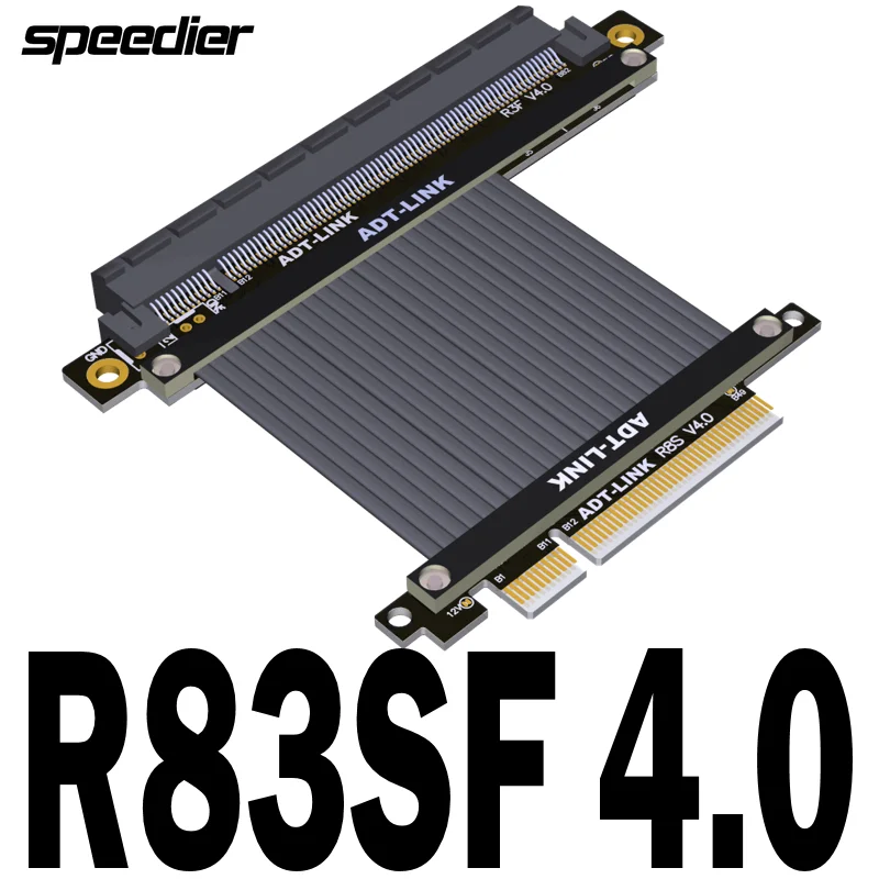 Riser PCIE 4.0 X8 To X16 Riser Cable RTX 3090 Graphics Cards Riser Extender PCI-E Full Speed Vertical Socket GPU Gen4 Adapter
Riser PCIE 4.0 X8 To X16 Riser Cable RTX 3090 Graphics Cards Riser Extender PCI-E Full Speed Vertical Socket GPU Gen4 Adapter