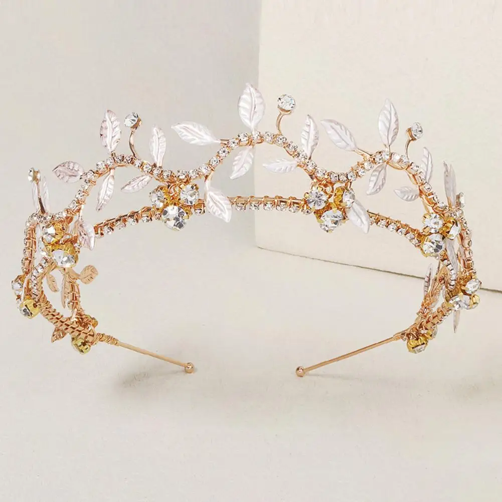 Bridal Crown Fashion Decorative Non-slip Rhinestone Leaf Decor Thin Fairy Hairband Hair Accessories Hair Hoop Party Headband
Bridal Crown Fashion Decorative Non-slip Rhinestone Leaf Decor Thin Fairy Hairband Hair Accessories Hair Hoop Party Headband