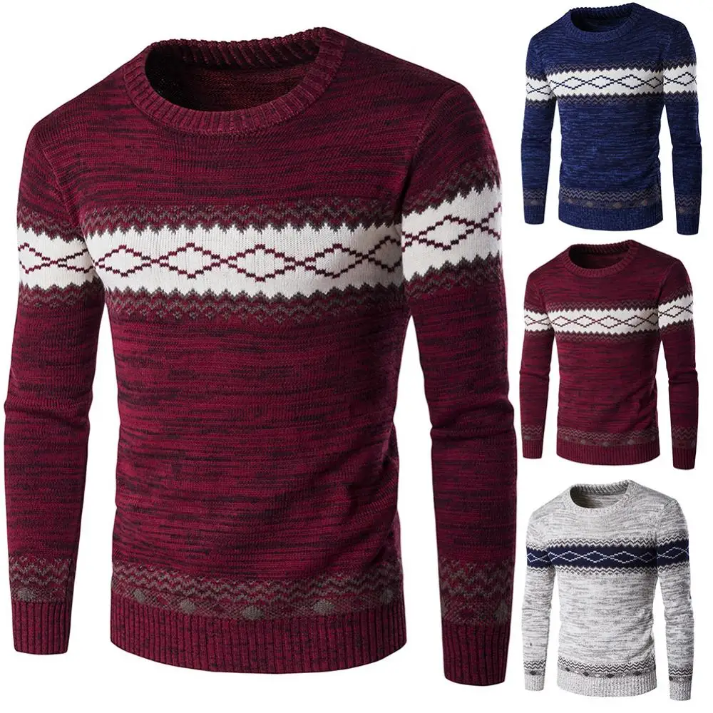 Fashion Men Floral Print O Neck Long Sleeve Slim Knitted Sweater Blouse Top
Fashion Men Floral Print O Neck Long Sleeve Slim Knitted Sweater Blouse Top
