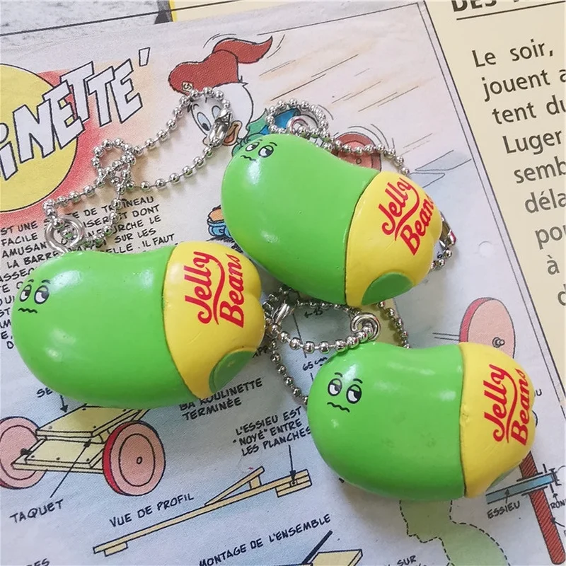 Jelly Beans Figure Keychain Ornament Accessories Tabletop Decoration Children Pendant Present
Jelly Beans Figure Keychain Ornament Accessories Tabletop Decoration Children Pendant Present