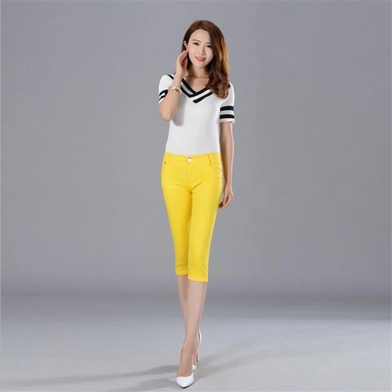 Female Summer Hot Sale Leggings Pencil Pants Bodycon Slim Leggings Capris skinny trousers stretch Pantacourt jeans
Female Summer Hot Sale Leggings Pencil Pants Bodycon Slim Leggings Capris skinny trousers stretch Pantacourt jeans