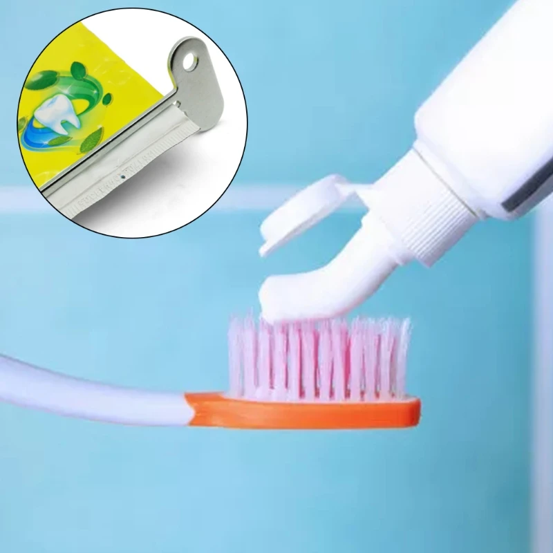 Semicircular Metal Manual Toothpaste Squeezer Stainless Steel Dispenser Tube Squeezer Hand Cream Tube Key Set Practical Gadget
Semicircular Metal Manual Toothpaste Squeezer Stainless Steel Dispenser Tube Squeezer Hand Cream Tube Key Set Practical Gadget