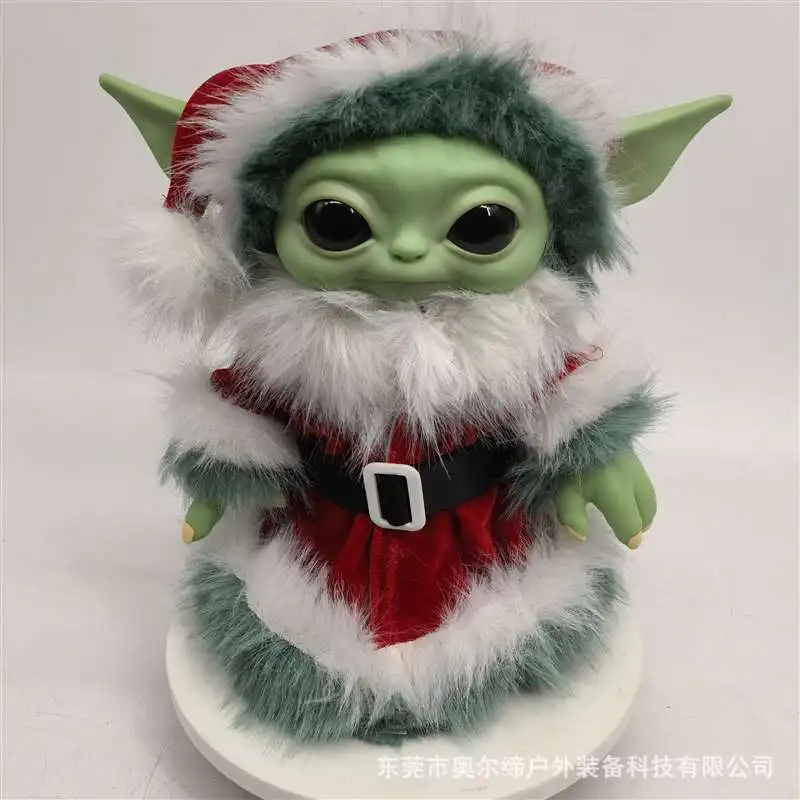 Christmas Baby Yoda Toy Grinch Doll Ornaments Clothing Green Hair Monster Doll Decoration Props Yoda Collection Christmas Gifts.
Christmas Baby Yoda Toy Grinch Doll Ornaments Clothing Green Hair Monster Doll Decoration Props Yoda Collection Christmas Gifts.