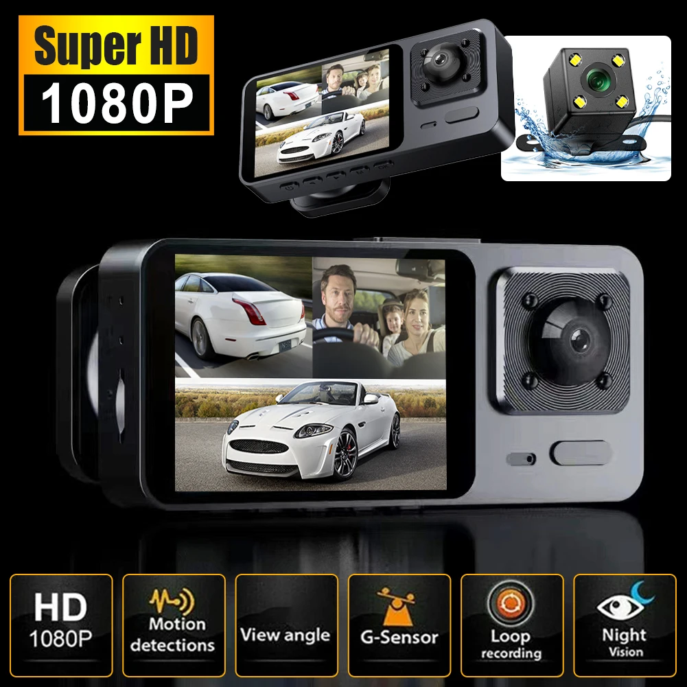 professional 1080P Car Dash Camera FHD Car Video Recorder with Night Vison 24h Parking Monitor Recorder with Rear lens For Tax
professional 1080P Car Dash Camera FHD Car Video Recorder with Night Vison 24h Parking Monitor Recorder with Rear lens For Tax