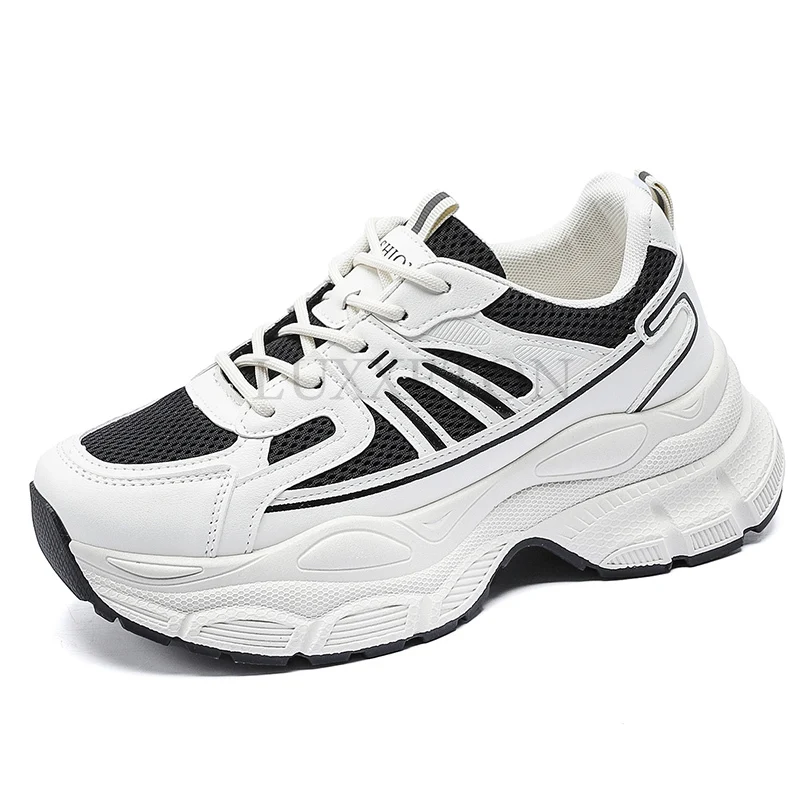Mesh Surface Casual Running Shoes Female Spring and Autumn Hollow N Word Sports Agam Shoes with Flat Bottom Old Daddy Shoeswomen 
Mesh Surface Casual Running Shoes Female Spring and Autumn Hollow N Word Sports Agam Shoes with Flat Bottom Old Daddy Shoeswomen
