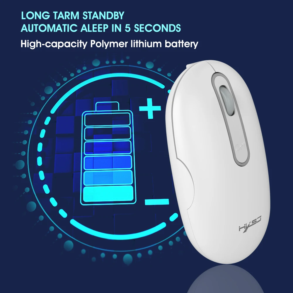 Rechargeable Wireless Mouse T15 2.4G 1600dpi Mute Mouse 4 Keys Office Mouse Portable Slim Ergonomic Mouse For Computer Laptop
Rechargeable Wireless Mouse T15 2.4G 1600dpi Mute Mouse 4 Keys Office Mouse Portable Slim Ergonomic Mouse For Computer Laptop
