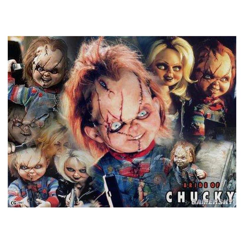5D DIY Full Square Round Drill Chucky Diamond Painting Ghost Baby Embroidery Cross Stitch Rhinestone Mosaic Home Decor Art AA729
5D DIY Full Square Round Drill Chucky Diamond Painting Ghost Baby Embroidery Cross Stitch Rhinestone Mosaic Home Decor Art AA729