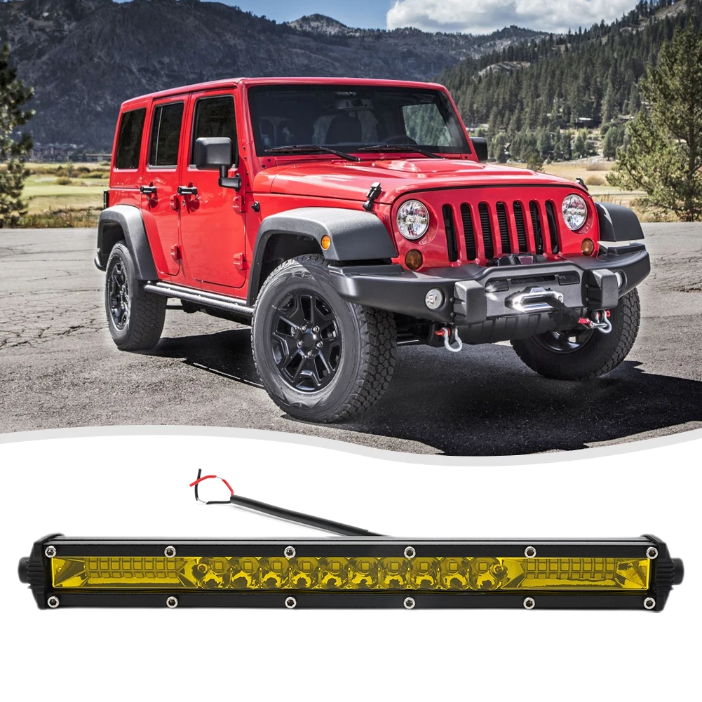 10Inches Ultra Slim 26LED Light Bar Yellow Combo Spot Beam Waterproof For ATV Car Durable And Practical To Use
10Inches Ultra Slim 26LED Light Bar Yellow Combo Spot Beam Waterproof For ATV Car Durable And Practical To Use