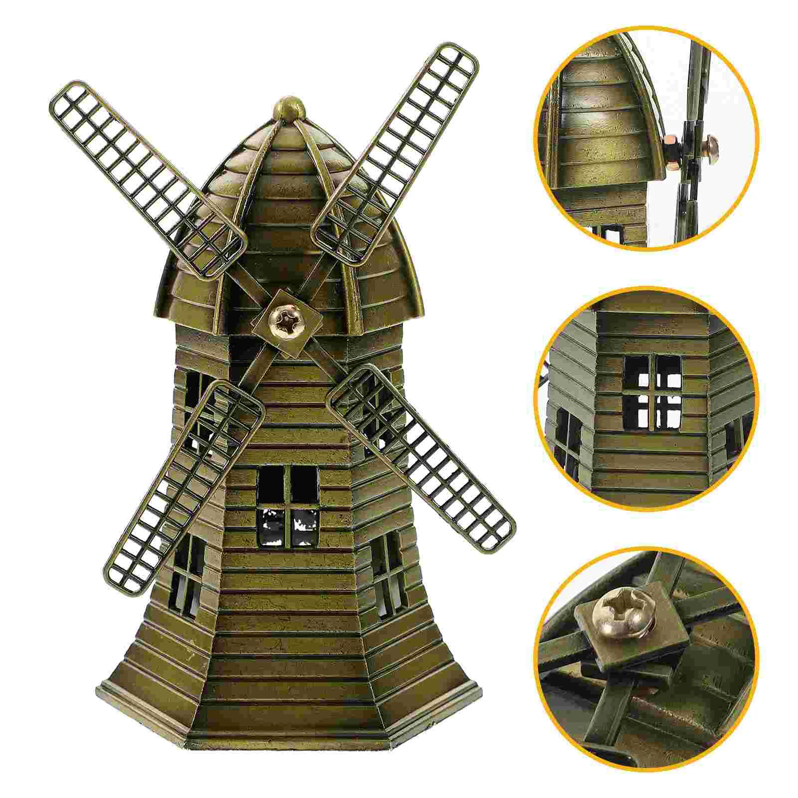 Ornaments Decorative Windmill Model Office Decoration Figurines Home Adornment Alloy House Decorations
Ornaments Decorative Windmill Model Office Decoration Figurines Home Adornment Alloy House Decorations