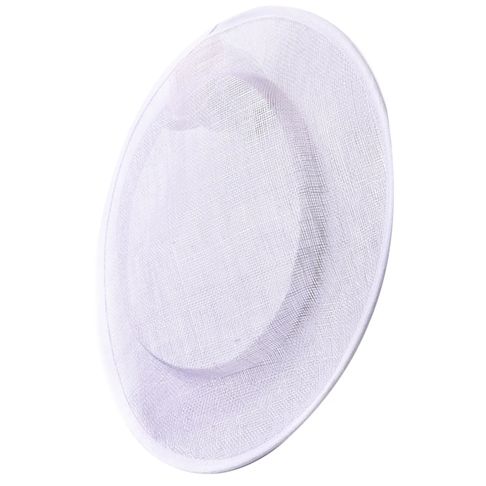 Wommen Sinamay Base Cocktail Hat Fascinator Round Base Hat Round Base Millinery DIY Craft Accessory Yarn Hat Bottom (White)
Wommen Sinamay Base Cocktail Hat Fascinator Round Base Hat Round Base Millinery DIY Craft Accessory Yarn Hat Bottom (White)