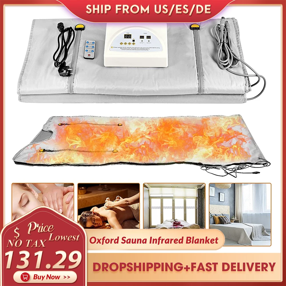 Улучшенная цифровая сауна из ткани Оксфорд 2022, шейпер для потери веса, Детокс-терапия, одеяло для сауны против старения
Улучшенная цифровая сауна из ткани Оксфорд 2022, шейпер для потери веса, Детокс-терапия, одеяло для сауны против старения