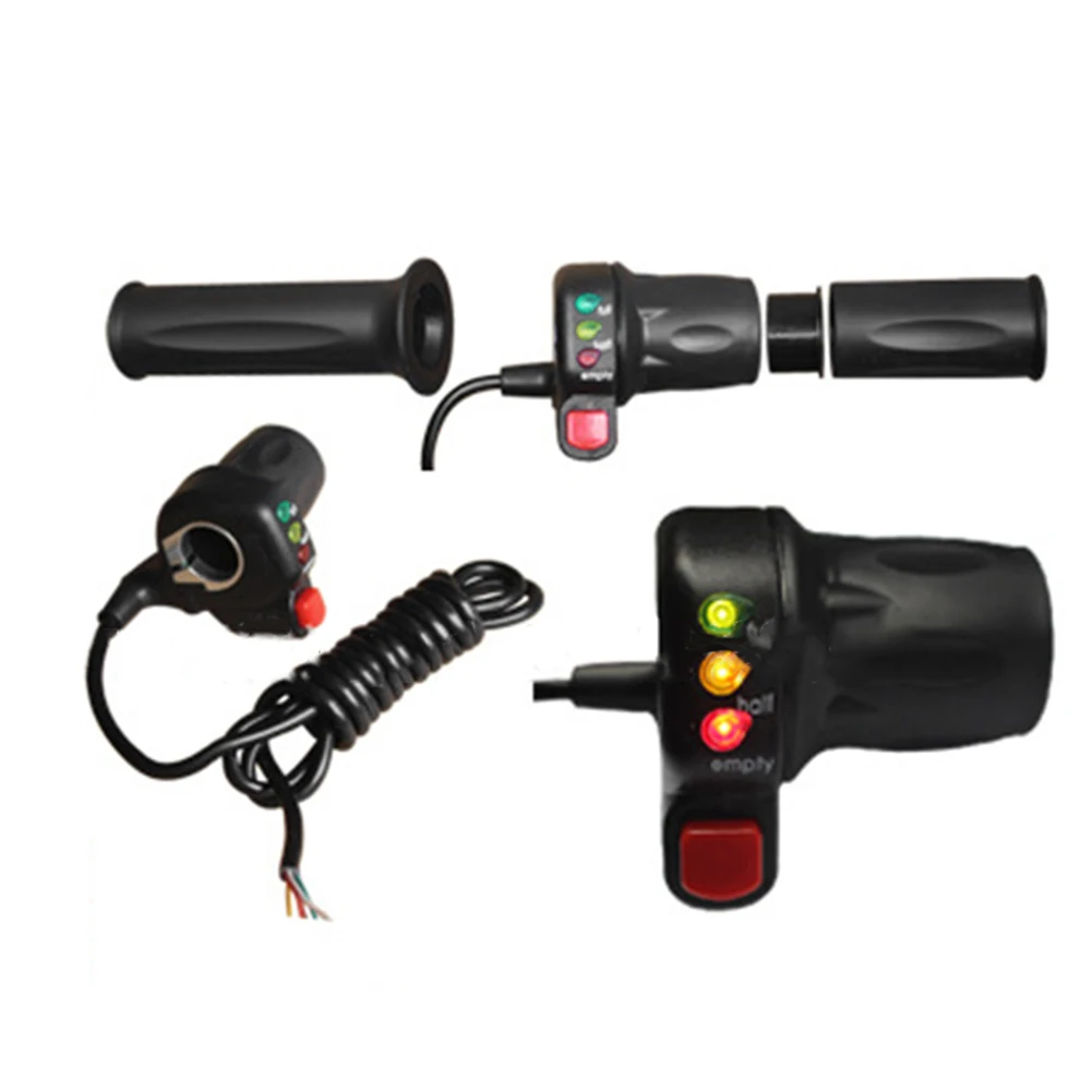 High Quality Electric Bike Throttle Turn Modified Speed Control Handle Bar Throttle Self-locking Parts
High Quality Electric Bike Throttle Turn Modified Speed Control Handle Bar Throttle Self-locking Parts