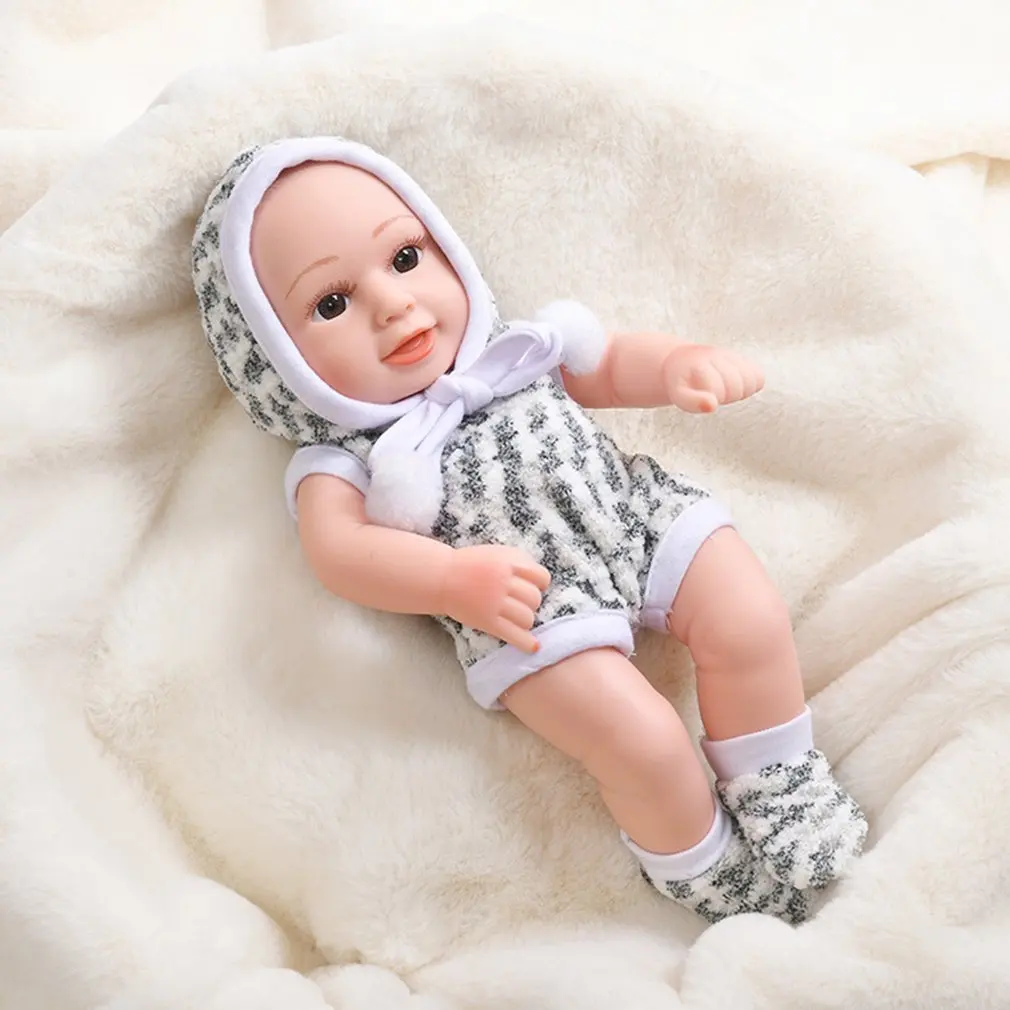 30cm Reborn Dolls Waterproof Smile Baby Doll Lifelike Real Baby Bath Play Toys Full Silicone Soft Doll Gifts For Kids
30cm Reborn Dolls Waterproof Smile Baby Doll Lifelike Real Baby Bath Play Toys Full Silicone Soft Doll Gifts For Kids