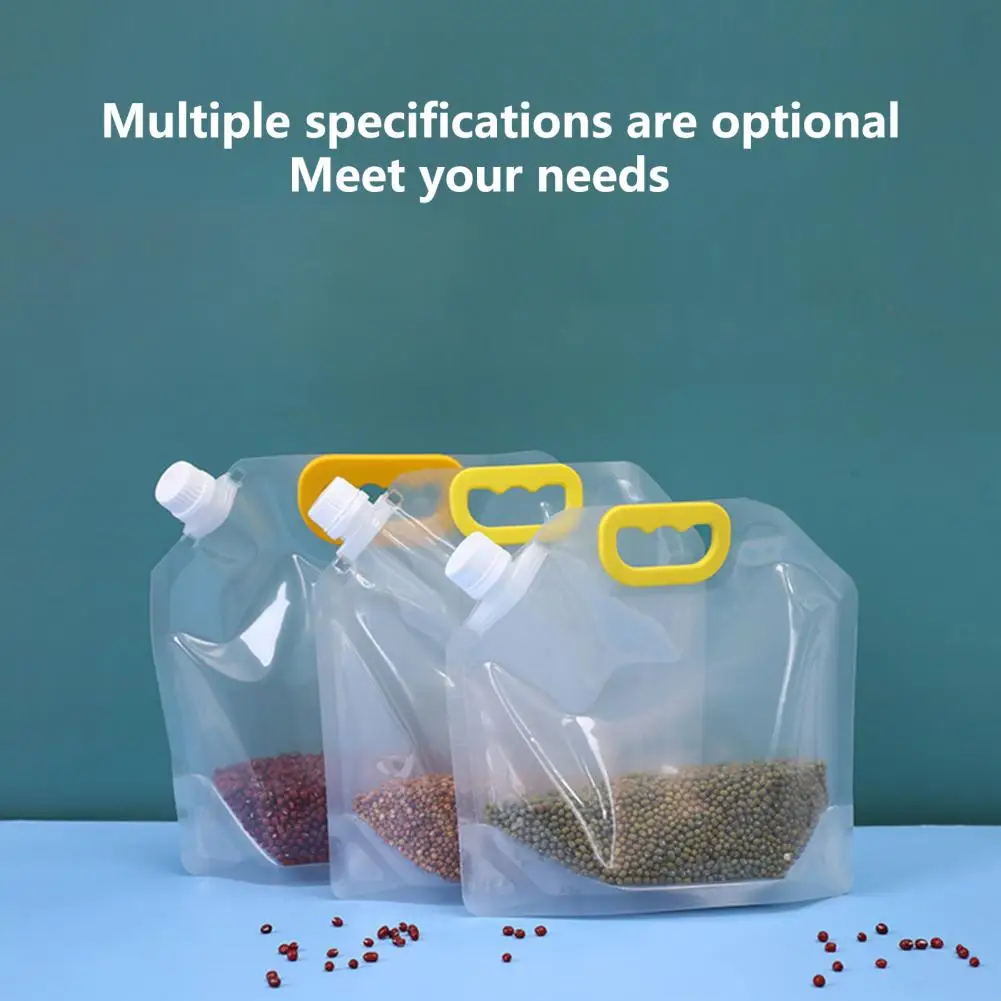 Durable Food Packaging Bag Good Sealing Grains Sealed Bag Spout Design Stand Up Food Packaging Suction Bag Storing
Durable Food Packaging Bag Good Sealing Grains Sealed Bag Spout Design Stand Up Food Packaging Suction Bag Storing