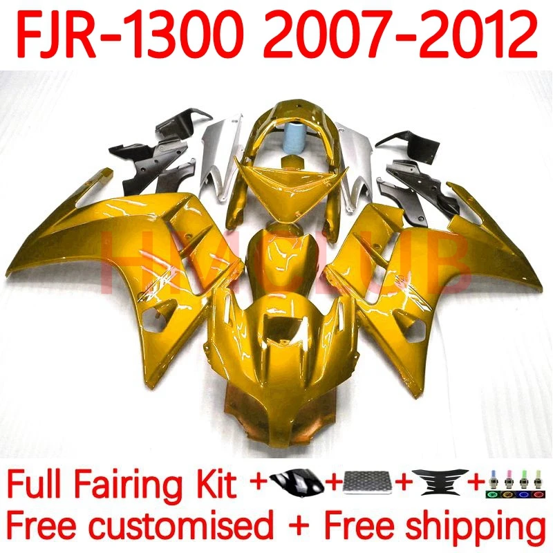 Body For YAMAHA FJR-1300 FJR 1300 A C FJR1300 2007 2008 2009 2010 2011 2012 FJR1300A 07 08 09 11 12 Fairing 37No.15 gloss golden
Body For YAMAHA FJR-1300 FJR 1300 A C FJR1300 2007 2008 2009 2010 2011 2012 FJR1300A 07 08 09 11 12 Fairing 37No.15 gloss golden