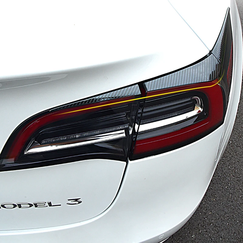 Stainless Steel Tail Lamp Decorative Stickers Rear Headlight Frame Bright Strips For Tesla Model 3 Exterior Modified Accessories
Stainless Steel Tail Lamp Decorative Stickers Rear Headlight Frame Bright Strips For Tesla Model 3 Exterior Modified Accessories
