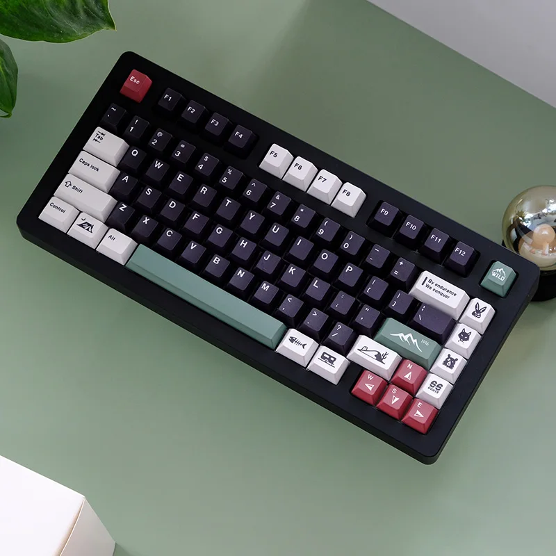 129 Keys Camping Theme Keycaps cherry profile DYE-SUB PBT Keycaps With 1.75U 2U Shift For cherry MX Switches Mechanical Keyboard
129 Keys Camping Theme Keycaps cherry profile DYE-SUB PBT Keycaps With 1.75U 2U Shift For cherry MX Switches Mechanical Keyboard