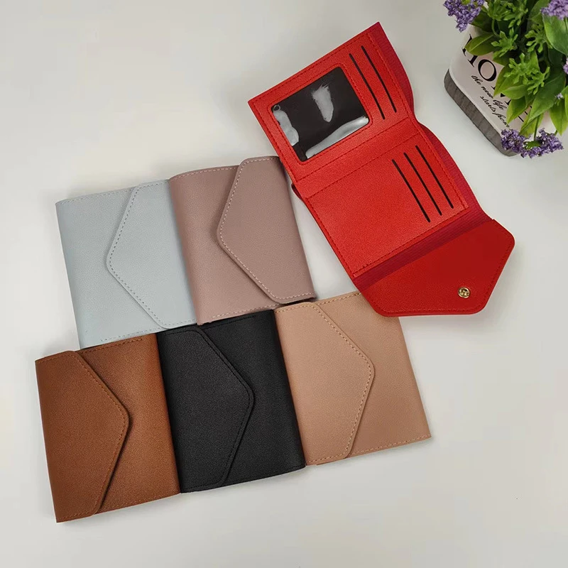 Short Wallet Women Purse Multi-card Multifunction Card Holder Coin Purse Fashion Simple Three Fold Short Clip Female Mini Wallet
Short Wallet Women Purse Multi-card Multifunction Card Holder Coin Purse Fashion Simple Three Fold Short Clip Female Mini Wallet