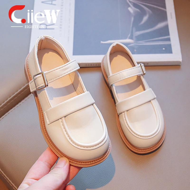 Size 23-36 Mary Jane Shoes Vintage Girl Slippers PU Leather Platform Party Shoes Anti-Slippery tenis infantil zapatos informales
Size 23-36 Mary Jane Shoes Vintage Girl Slippers PU Leather Platform Party Shoes Anti-Slippery tenis infantil zapatos informales