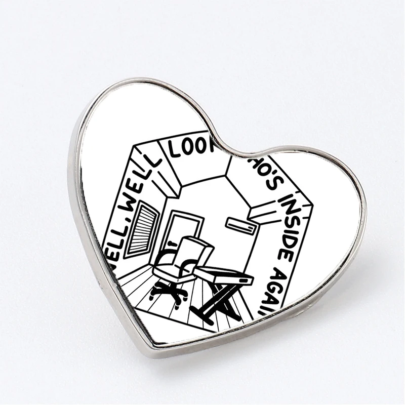 Well Look Who 39 S Inside Again Suq Броши заколка ювелирный аксессуар индивидуальная брошь модные значки на лацкан
Well Look Who 39 S Inside Again Suq Броши заколка ювелирный аксессуар индивидуальная брошь модные значки на лацкан