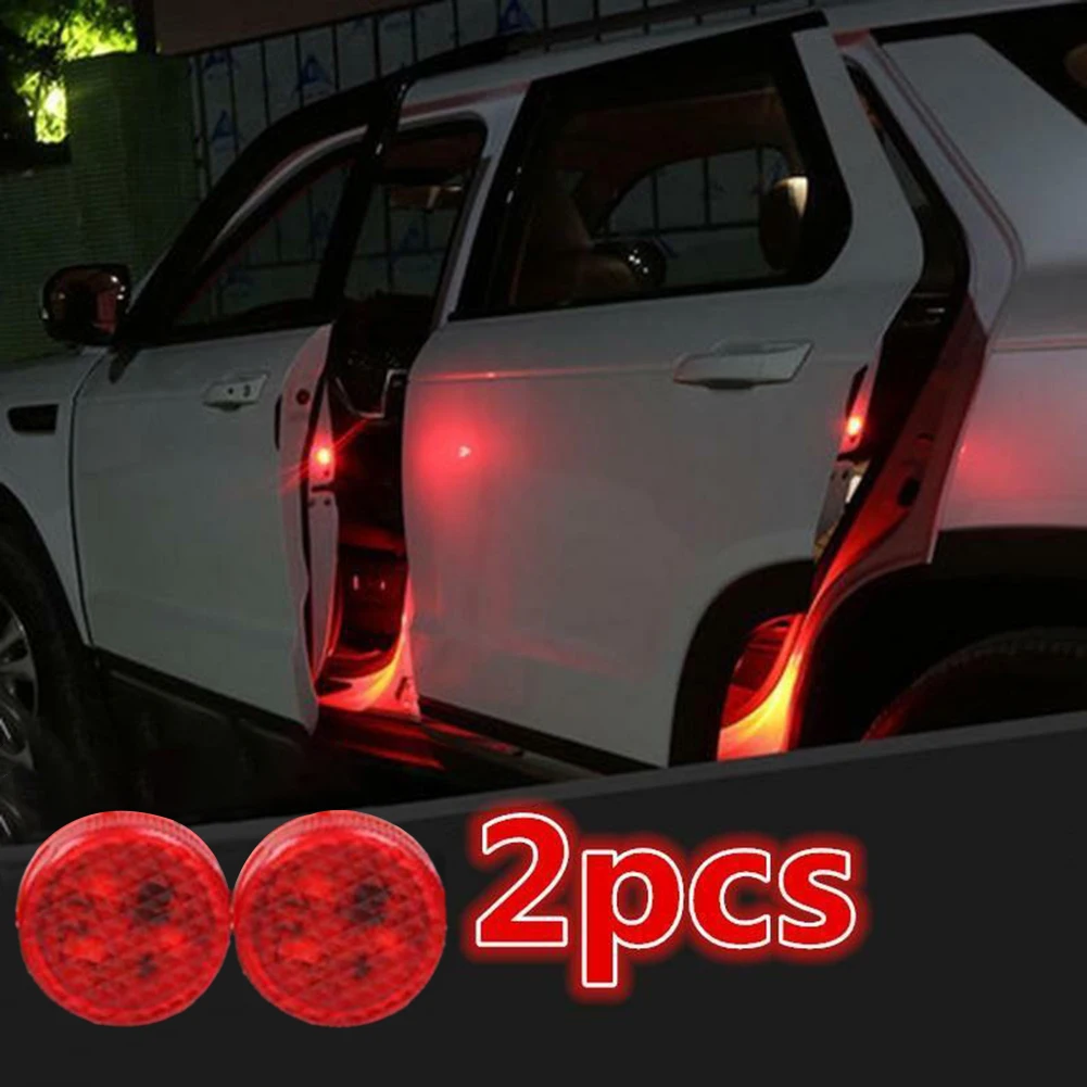 2 PCS Car Door Lights LED Car Opening Door Safety Warning Anti-collision Lights Red 3V Strobe Flashing Alarm Lights Universal
2 PCS Car Door Lights LED Car Opening Door Safety Warning Anti-collision Lights Red 3V Strobe Flashing Alarm Lights Universal