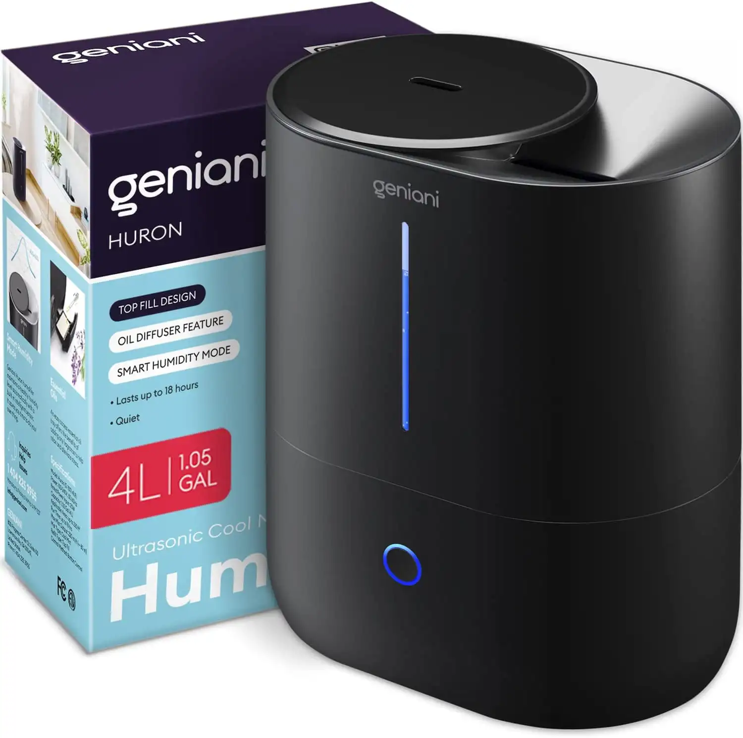 Top Fill 4L Cool Mist Large Humidifier Essential Oil Diffuser for Home Smart Aroma Ultrasonic Air Humidifier for Large Room Bedr
Top Fill 4L Cool Mist Large Humidifier Essential Oil Diffuser for Home Smart Aroma Ultrasonic Air Humidifier for Large Room Bedr