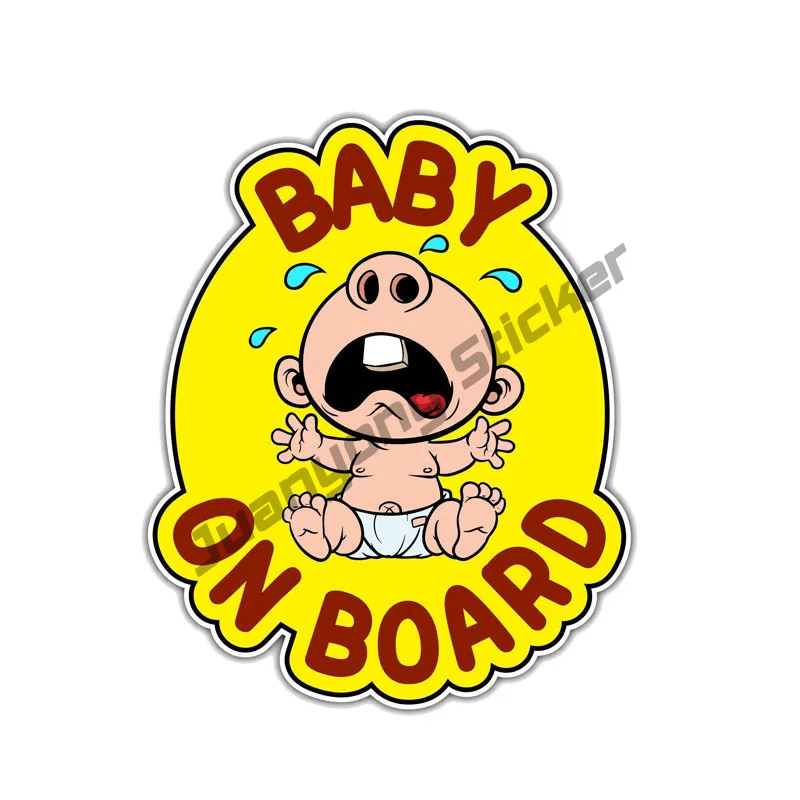 Cute Car Sticker Warning Baby on Board JDM Refit Decals for Bumper Window Vinyl Decal Decor Car Camper Accessories KK13x12cm
Cute Car Sticker Warning Baby on Board JDM Refit Decals for Bumper Window Vinyl Decal Decor Car Camper Accessories KK13x12cm