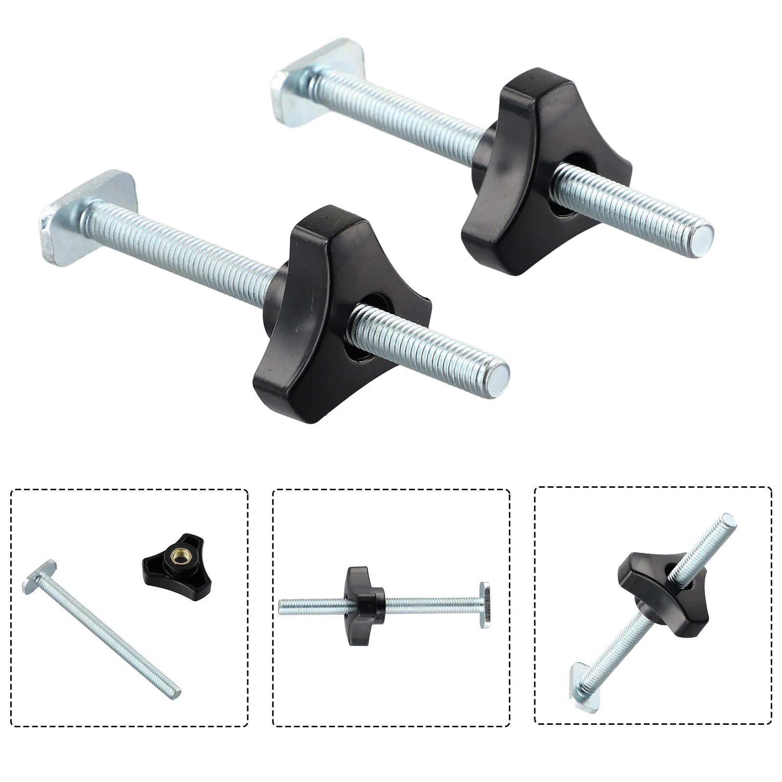 Knob Nut Woodworking Tools Hand Tools Garden Home Hold Down Clamps Quick Acting T-Track Woodworking Durability
Knob Nut Woodworking Tools Hand Tools Garden Home Hold Down Clamps Quick Acting T-Track Woodworking Durability