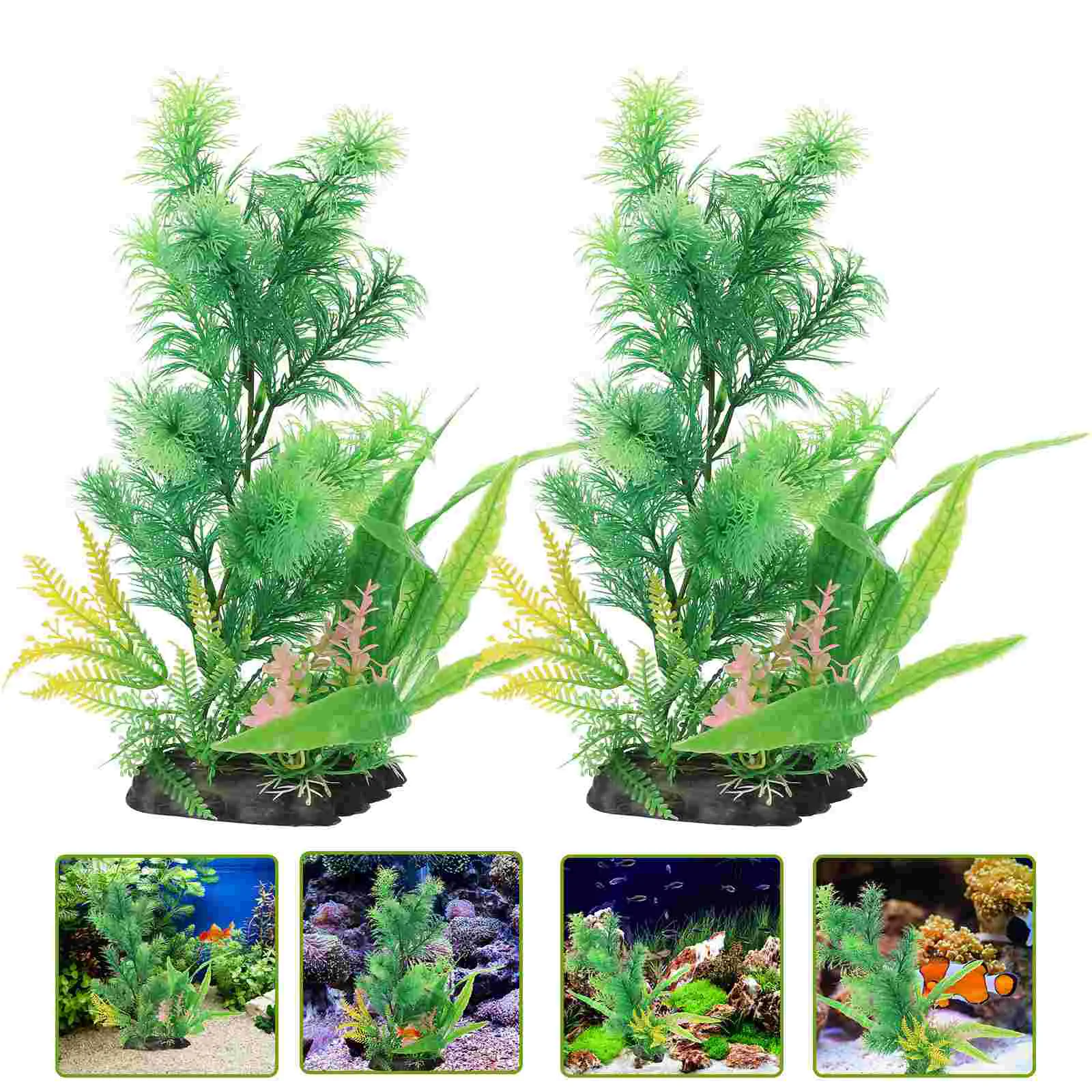 2Pcs Decorative Faux Plants Wear Resistant Aquarium Plants Replaceable Aquarium Decors
2Pcs Decorative Faux Plants Wear Resistant Aquarium Plants Replaceable Aquarium Decors