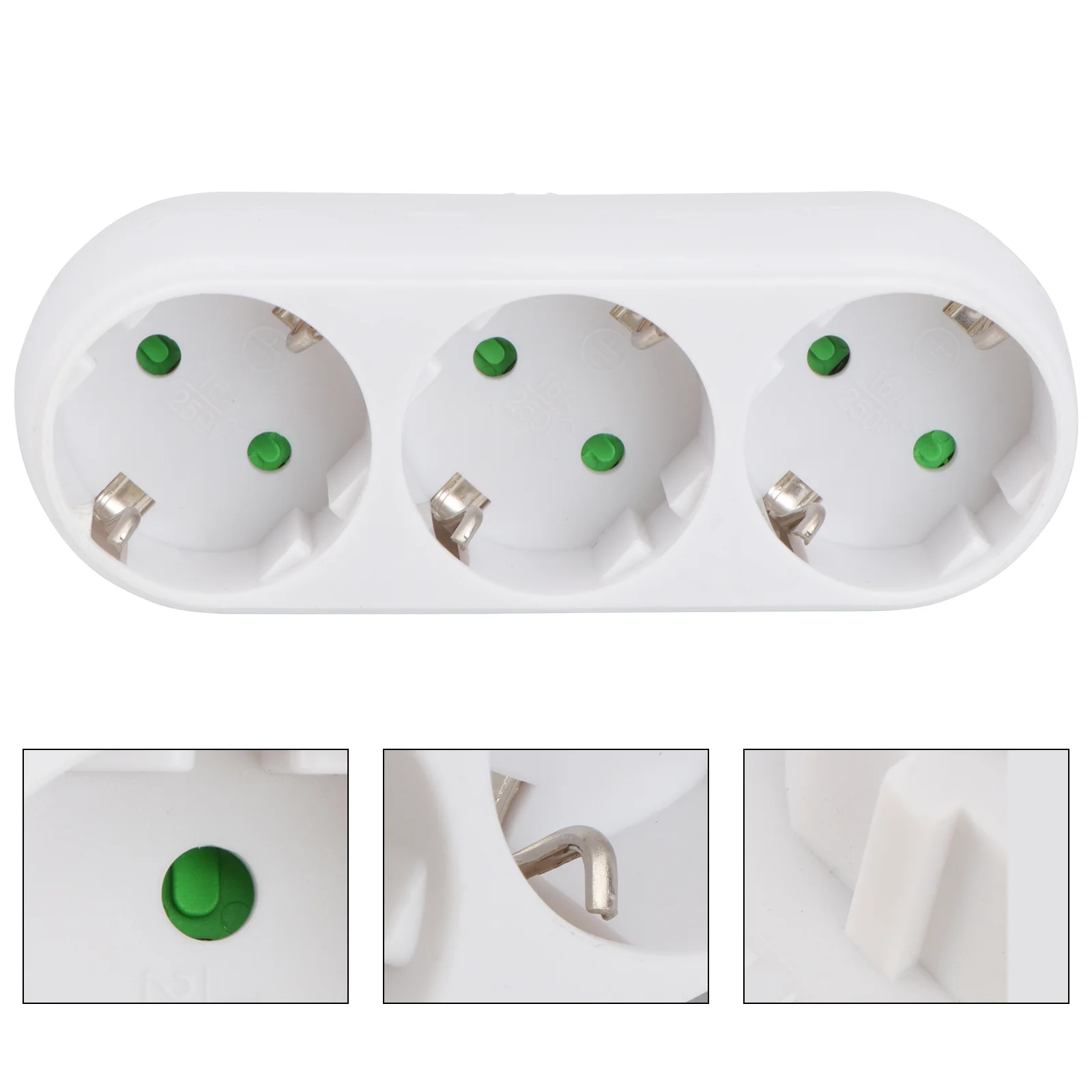 1Pc Socket Panel Wall Socket Socket Panel Fireproof Socket Panel Wall Plate Triple Socket Wall Panel
1Pc Socket Panel Wall Socket Socket Panel Fireproof Socket Panel Wall Plate Triple Socket Wall Panel